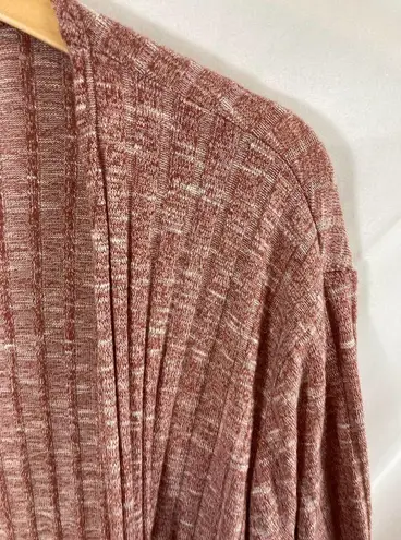 Nine West  Ribbed Longline Cardigan Sweater Size Medium