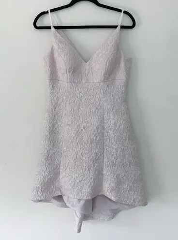 Aidan Mattox New Jacquard Hi-Low Flare Dress 6