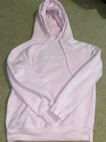 Demetrius Harmon You Matter Sweatshirt Breast cancer awareness Pink 60 From Ariel