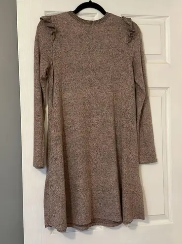 A Byer A.BYER long sleeve ruffle dress