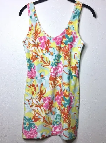 Ecote Urban Outfitters  Floral Terry Cloth Mini Dress Size XS