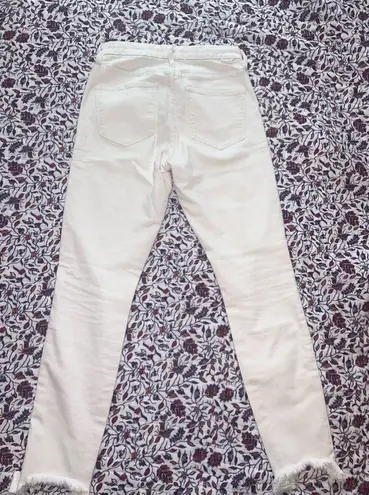 Dear John Gisele High Rise Skinny Off White Jeans Size 27