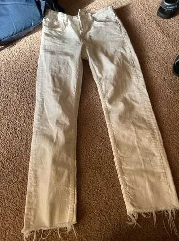 ZARA  white jeans 4