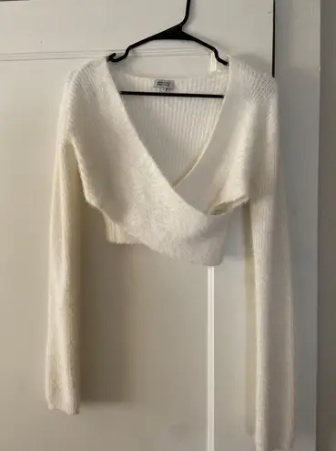 Beginning Boutique Cross Sweater