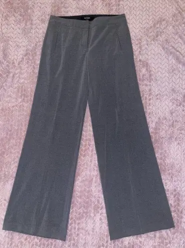 EXPRESS  gray dress pants wide leg business size 3 4