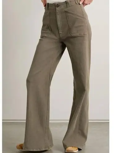 MOTHER Elbow Grease Roller Sneak jeans khaki wash cer size 25