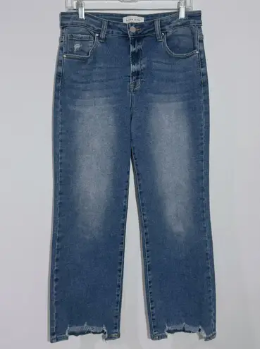 Risen Jeans High Rise Relaxed Straight RDP5459 Size 11/30