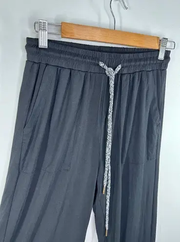 Heartloom Black Drawstring Waist Straight Lounge Pants Women's Size X-Small XS