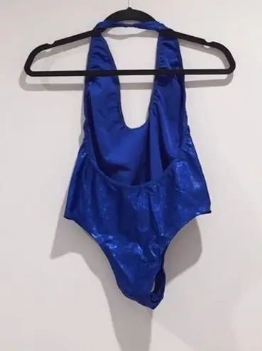 rolita couture blue rave festival suit Size XS