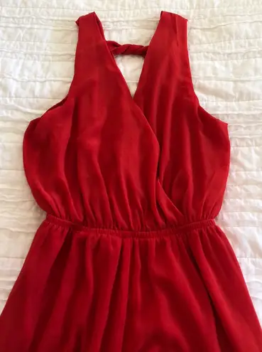 One Love Clothing Orange Romper