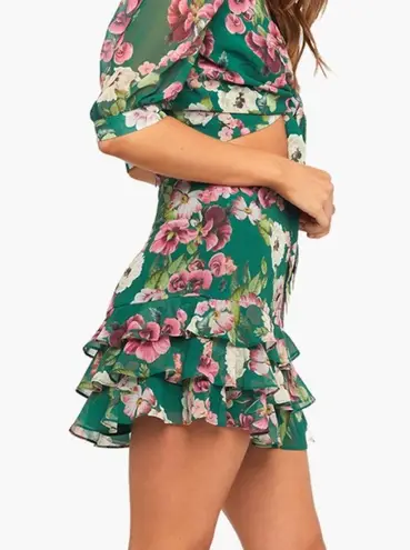 Bardot RAH RAH SKIRT IN GRPHC FLRL