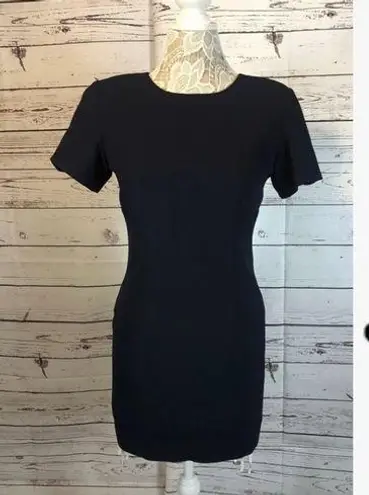 Lord and Taylor petite fitted Navy dress
