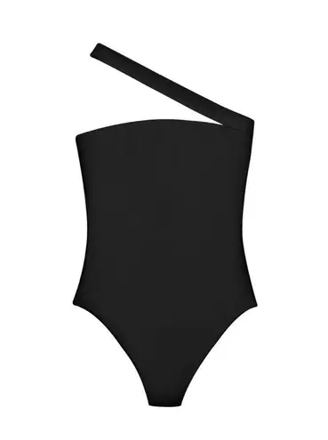 JADE Halo One Piece, Black, Small, $220 Black