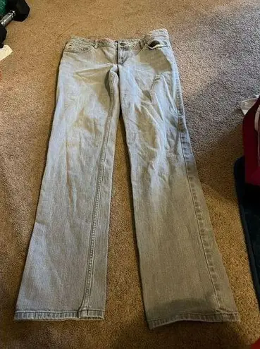 J.Jill  slim leg grey jeans 8