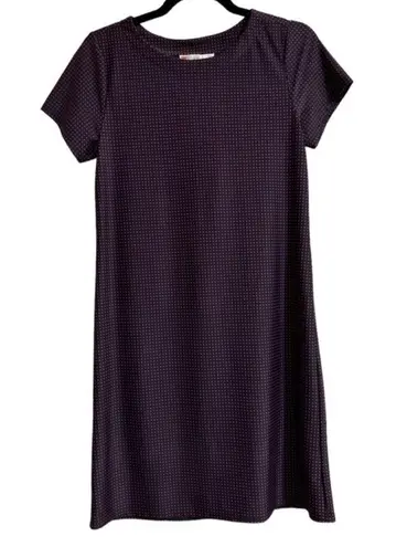 Jude Connally Ella Dress Womens Navy Red Polka Dot Short Sleeve Shift M Blue Size M