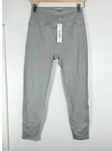 Ilus Label Allure Heather 7/8 Leggings XL NWT Gray