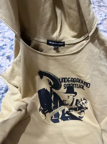 Head Of State Underground Spiritual sweatshirt. Retails $250. Small