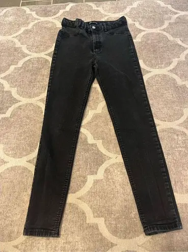 ZARA  black skinny jeans size 8