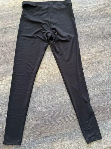 Felina NWT  Black Soft Lightweight everday Basic Leggings womens small