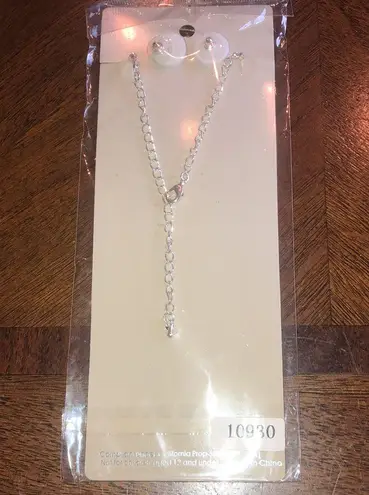 Crystal Avenue Elegant Silver Tone and Faux Pearl Jewelry Set