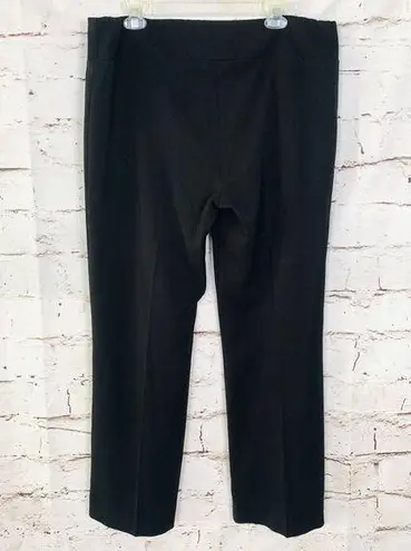 Tribal Women's Black wide leg pull on dress pants trousers size 14 slacks career