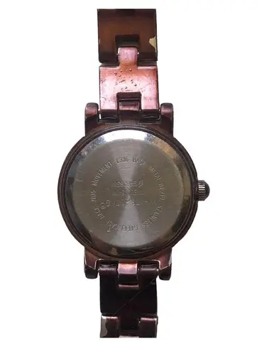 White Stag  Women’s Watch Chocolate Bronze Metal Band White Ivory Face