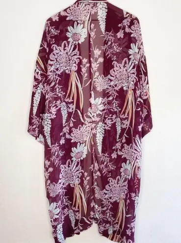 Free People If You Say So Kimono Size Small
