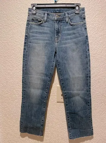 L'Agence L’AGENCE Woman Blue Jeans No Size Tag Raw Hem Pre-Owned