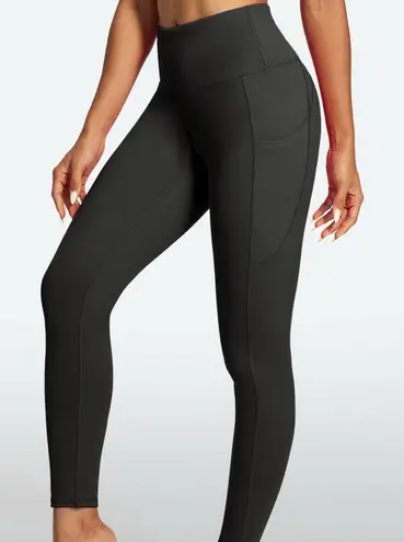 NWT IUGA BUNDLE Two pair of Power tight sandwich Leggings ( ink gray and black) Black Size M