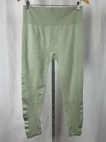 JoyLab XL Extra Large Olive Green Mesh High Waist Leggings Yoga Running Gym