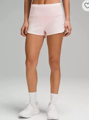 Lululemon high rise speed up shorts