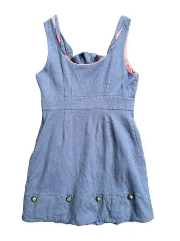 Moulinette Soeurs Anthropologie Familiar Places Wool A Line Shift Dress Size 10P