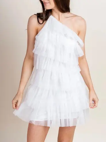 White Tulle Dress Medium