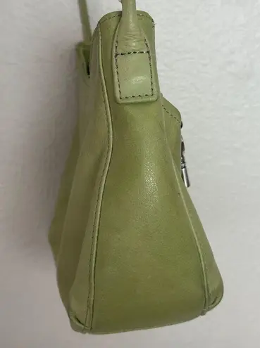 Fossil Cute Y2K Green  Crossbody Leather Handbag Purse Bag