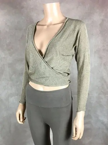 J.CREW Favorite Linen Wrapped Cardigan, Beige XS Tan