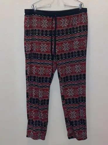 secret treasures Winter Scene Soft Fleece Jogger Style Pajama Pants