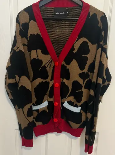 Fun & Unique Cardigan Green Size M