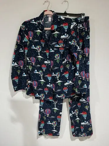 Woman’s Wonder Shop Woman’s Sleepwear Set Top & Bottom Christmas Theme Small