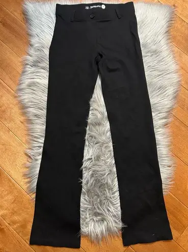 Betabrand Black Straight Leg Classic Dress Yoga Pants Size X-SMALL PETITE