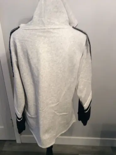 Victoria's Secret PINK Hoodie Gray Black Bling Small S