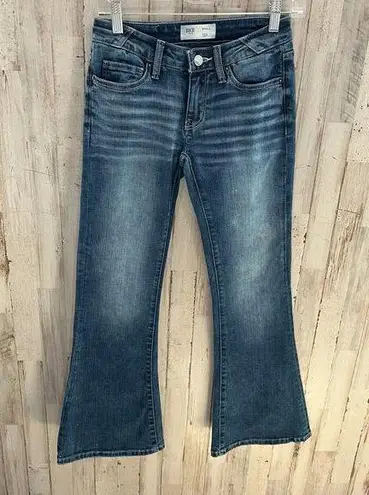 BKE Buckle Stella Low Rise Slim Fit Flare Jeans Western Festival Womens 25/0