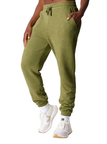 Sweaty Betty Essentials Joggers in Fern Green (Size XS)