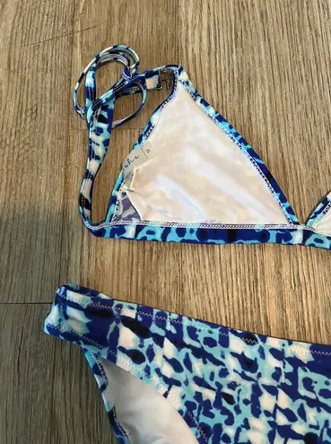 Cupshe Tie Dye Triangle Bikini 