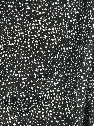 Lane Bryant  Black White Digital Dotted Stretch Capri/Ankle Dress Pants 20W