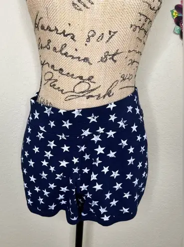 Motherhood Maternity Blue & White Star Lounge Shorts Size Extra Large