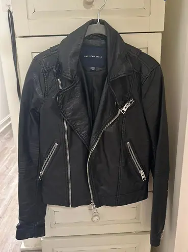 American Eagle Outfitters Leather Jacket