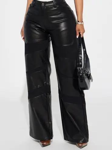 FashioNova Faux Leather Pants