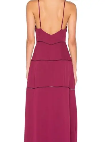 Majorelle Revolve Tyler Maxi Dress in Berry