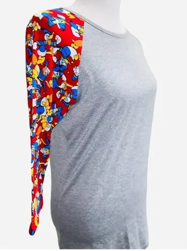 LuLaRoe Randy Disney Donald Duck baseball t Small