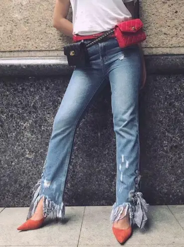 Ro & De mid rise jeans. size 25